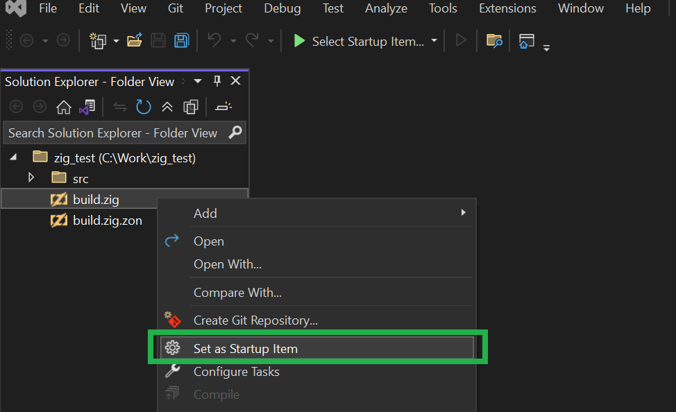 Set As Startup Item_2