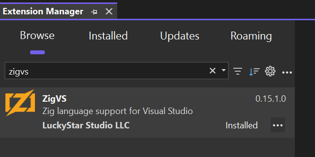 ExtensionManager
